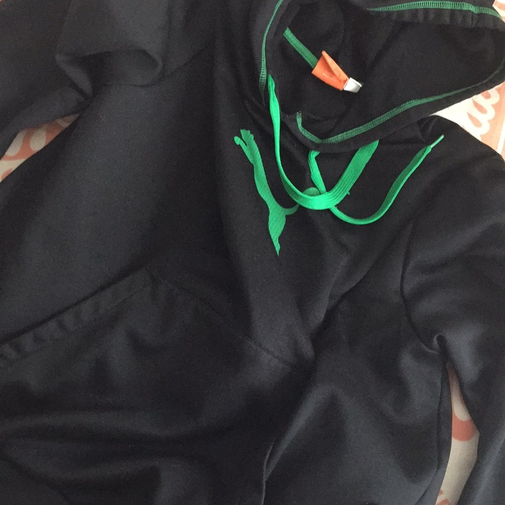 Black Puma Hoodie